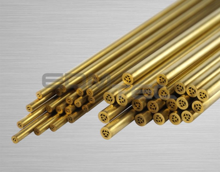 Tube Electrodes Brass MultiChannel Eroding accessories EDMTEC oHG